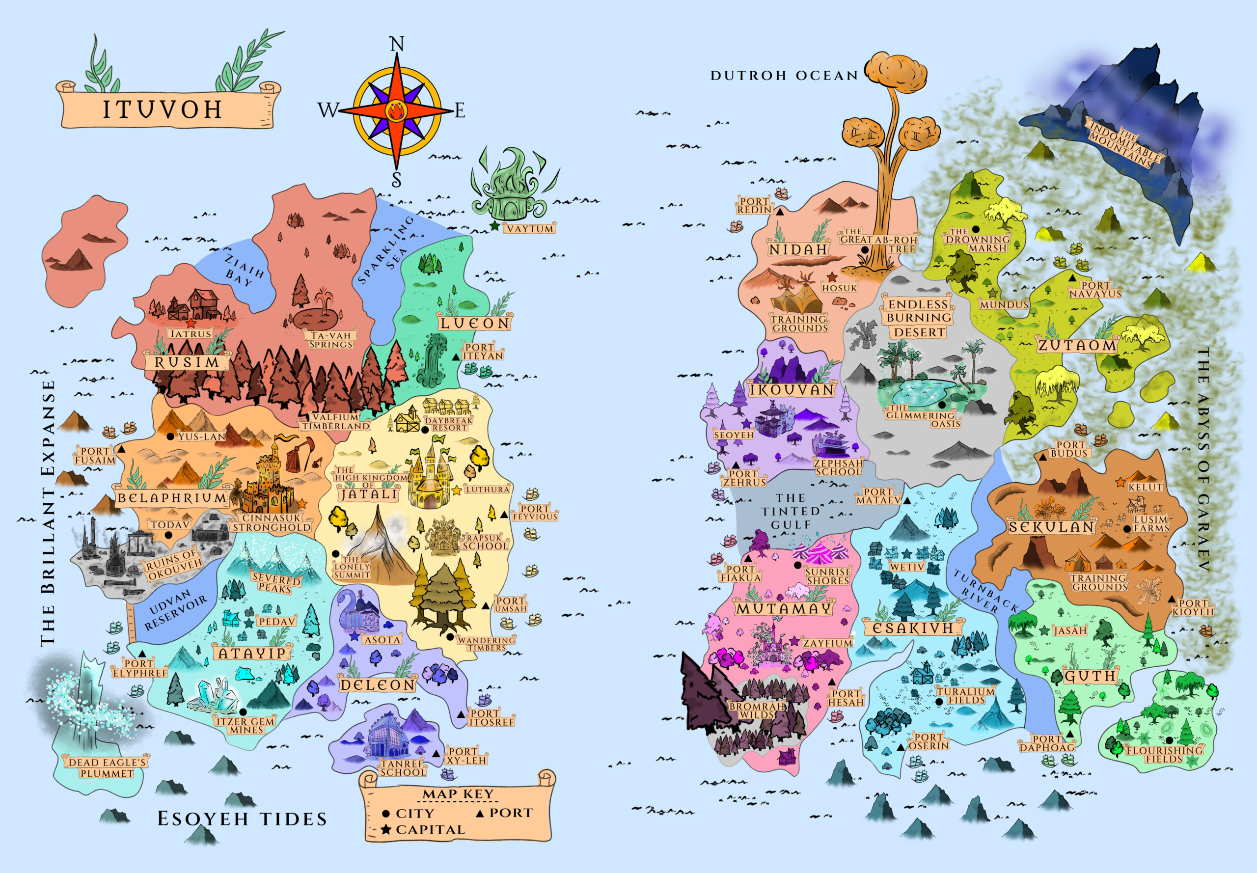 Map of Ituvoh-2024 Map of Ituvoh